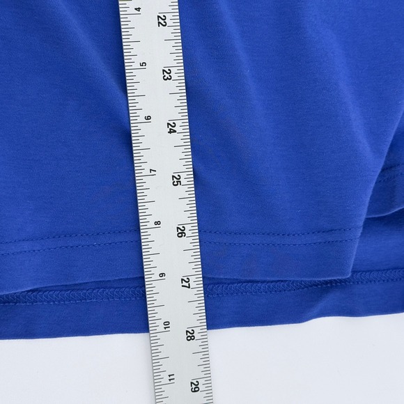 Jos. A. Bank Reserve Mens XL Blue Short Sleeve Polo Shirt Solid Casual Cotton - Picture 6 of 7